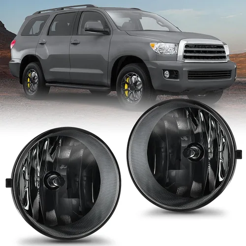 Miniatura 17 de Nilight Conjunto de luces antiniebla compatible con Toyota Tundra 2014, 2015, 2016, 2017, 2018, 2019, 2020 y 2021, lente transparente de repuesto