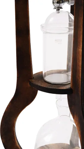 Miniatura 6 de Torre de goteo de café helado de 20.3 fl oz/20.29 onzas de capacidad, olla compartida de café frío, cafetera de 6 a 8 tazas, máquina de cafés