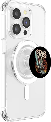 Miniatura 3 de Star Wars: The Rise Of Skywalker Rey Flames PopSockets MagSafe PopGrip para iPhone