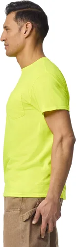 Miniatura 4 de Gildan Camisetas de trabajo DryBlend para hombre con bolsillo, 2