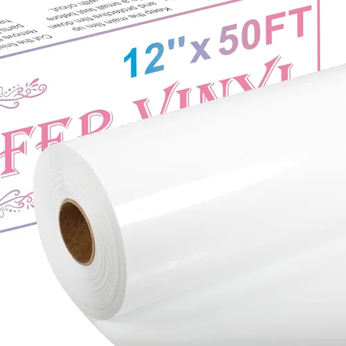 Miniatura 11 de XSEINO Vinilo de transferencia de calor HTV para camisetas de 12 x 10 pulgadas, paquete de 13 vinilos perfectos para planchar para Cricut