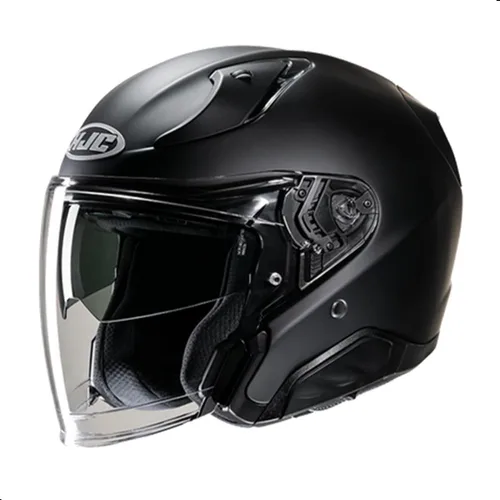 Miniatura 2 de Casco de motocicleta HJC RPHA 31 sólido con visera HJ-39 Pinlock, aprobado por DOT (Negro, XS)