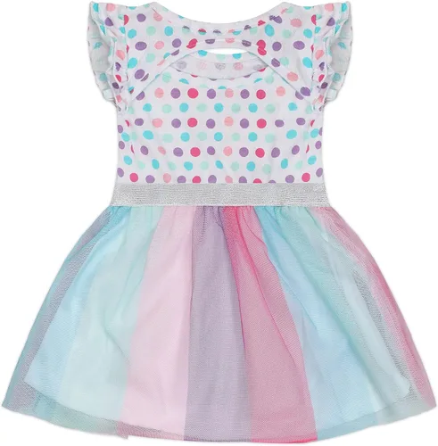 Miniatura 3 de Disney Minnie Mouse - Conjunto de vestido tutú de cumpleaños para niñas y niños pequeños, multicolor