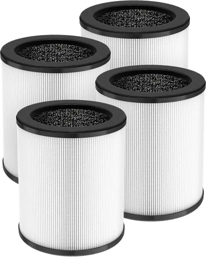 Miniatura 8 de Filtro de repuesto KJ80, filtro HEPA 3 en 1 KJ80 H13 de alta eficiencia para purificador de aire de repuesto para Druiap KJ80