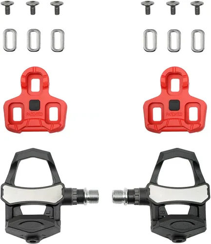 Miniatura 3 de Venzo Pedales sellados para bicicleta de carretera compatibles con Look Keo (no compatible con tacos Shimano SPD-SL o Look Delta) 9/16 pulgadas