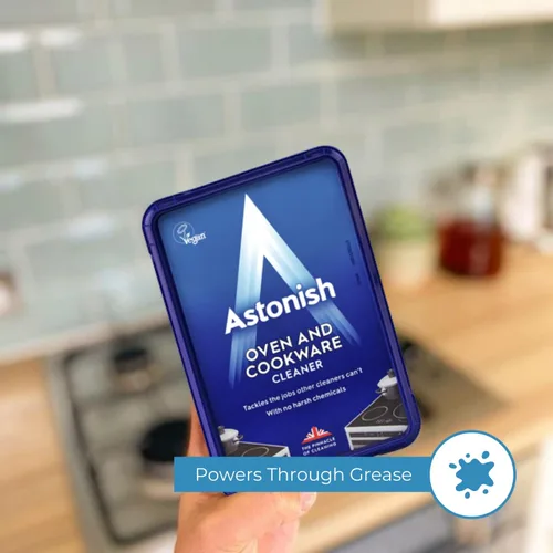 Miniatura 5 de Astonish Paquete Revival - Incluye crema acondicionadora de cuero especializada, pasta de limpieza para horno y utensilios de cocina y polvo