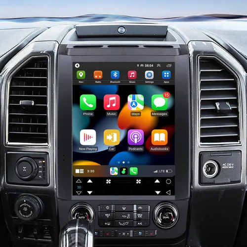 Miniatura 11 de Radio de coche para Ford Edge 2007-2010 Ford Taurus/Sable 2008-2009 Focus 2005-2007 Unidad principal de radio estéreo de mejora con CarPlay Pantalla