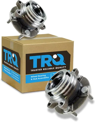 Miniatura 119 de TRQ Juego de conjunto de rodamiento de rueda delantera y buje de 2 piezas Compatible con Chevrolet Cobalt 2005-2010 HHR 2006-2011 Pontiac G5