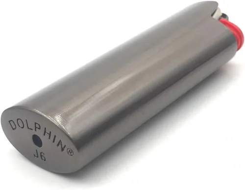 Miniatura 5 de Juego de 8 piezas de metal encendedor caso cubierta titular para BIC tamaño completo encendedor J6