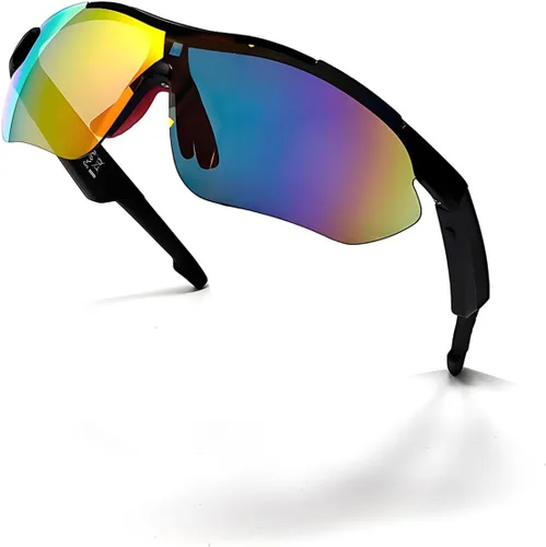 Miniatura 11 de Gafas de música inteligentes para ciclismo, gafas deportivas Bluetooth con altavoz, gafas de sol polarizadas Bluetooth para hombres y mujeres