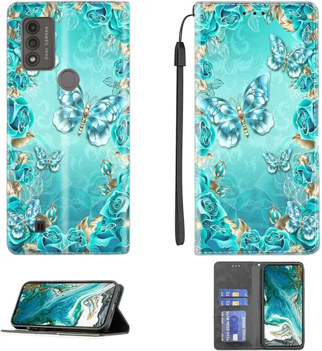 Miniatura 162 de Funda para Moto One Zoom compatible con Motorola One Zoom Phone Case Flip Stand Cover Magnetic Close YHD