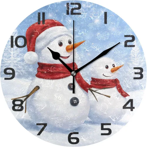 Miniatura 23 de ALAZA Reloj de pared con diseño de pájaro en la rama 3D que no hace tictac, para dormitorio, cocina, sala de estar, escuela, oficina, dorado