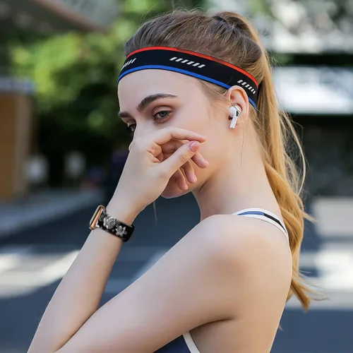 Miniatura 5 de Correa deportiva compatible con correas de Apple Watch de 1.93, 1.77, 1.73, 1.65, 1.61, 1.57, 1.49 y 1.45 pulgadas para mujeres, de silicona