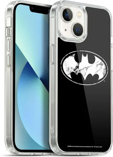 Miniatura 427 de Head Case Designs Funda de gel con licencia oficial de Batman DC Comics Bat Signal Logos [protección de grado militar] compatible con Apple iPhone 7