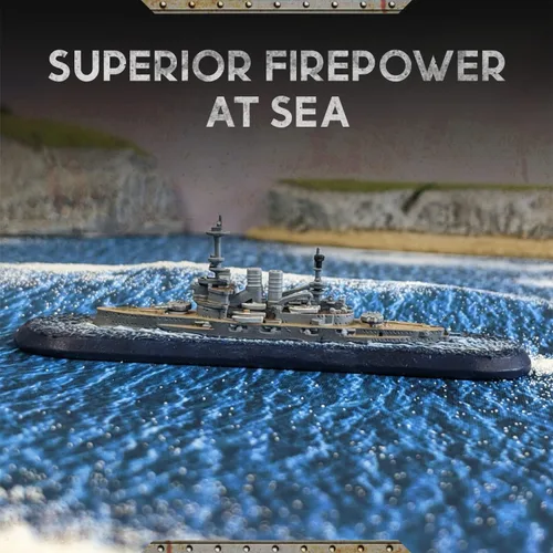 Miniatura 2 de Wargames Delivered Victoria en el mar Kriegsmarine Fleet, Battleship Game. Modelo de acorazado miniatura de la Segunda Guerra Mundial, portaaviones