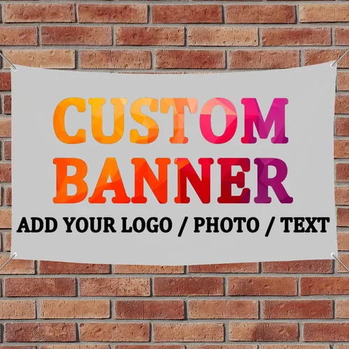 Miniatura 11 de Pancartas y letreros personalizados para negocios, pancartas y letreros personalizados para exteriores, foto personalizada para fiesta de 8' X 4