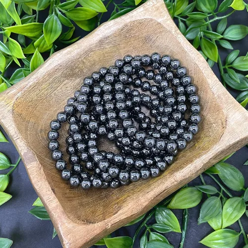 Miniatura 260 de Gem Avenue Handmade Round Bead Stretch Bracelet Unisex Natural Stone Beaded Jewelry for Men & Women, Elastic Wristband for Daily Wear
