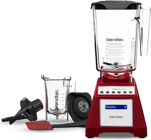 Miniatura 7 de Blendtec Total Classic - Licuadora original, tarro WildSide+ de 90 onzas, tarro Twister de 24 onzas y espátula para espectácula, color negro