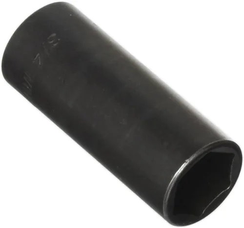 Miniatura 11 de Williams JHW12M-607 SUPERTORQUE - Enchufe de 6 puntos de impacto profundo de 3/8 pulgadas, tamaño de 0.276 in, acabado industrial negro, diseñado
