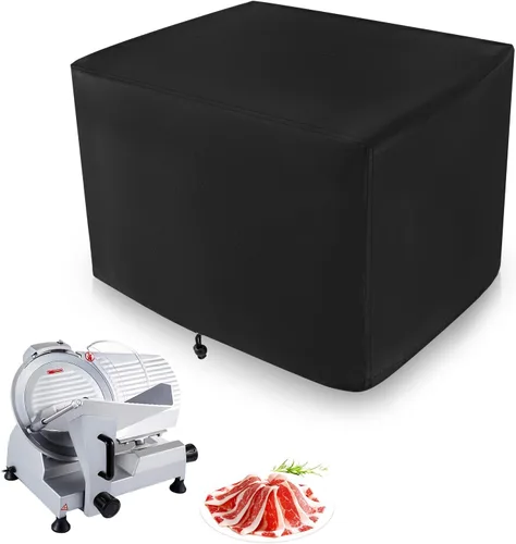 Miniatura 6 de Cubierta para cortar carne, fundas protectoras de alimentos, tela Oxford, pequeño, para el hogar, máquina eléctrica para delicatessen, compatible