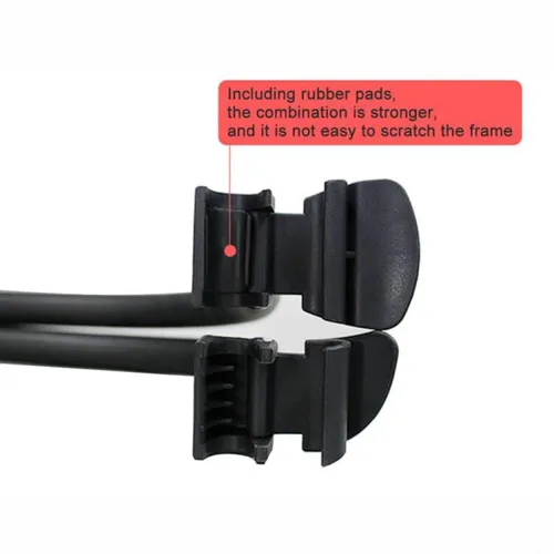 Miniatura 7 de Barra de parachoques ajustable para cochecito compatible con YOYO2 YOYO3 Stroller (piel sintética)