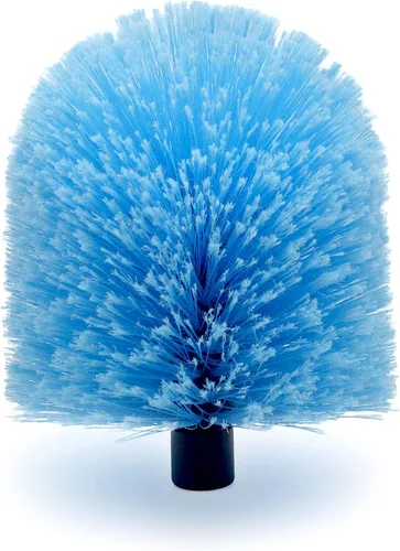 EVERSPROUT Plumero de telaraña giratoria (cerdas suaves) | Accesorio de cepillo para uso en interiores y exteriores | Se adapta a postes roscados