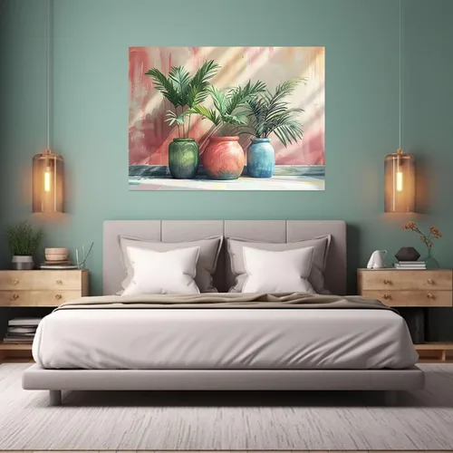 Miniatura 2 de VOCBAN Plant Wall Decor Prints, Retro Farm Style Plant Botanical Prints Posters Wall Art For Living Room Decor Canvas Prints Home Artwork - 50x70cm