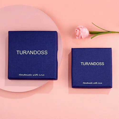 Miniatura 7 de Turandoss - Collar personalizado con nombre, chapado en oro de 14 quilates, collar con dije de nombre delicado, joyería personalizada, regalo