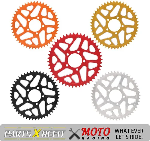 Miniatura 7 de JFG RACING Sur Ron 48T Sprocket,Sur Ron Piñón trasero 48 dientes aleación de aluminio para Sur Ron Surron Light Bee S/X Segway X160/X260 Electric