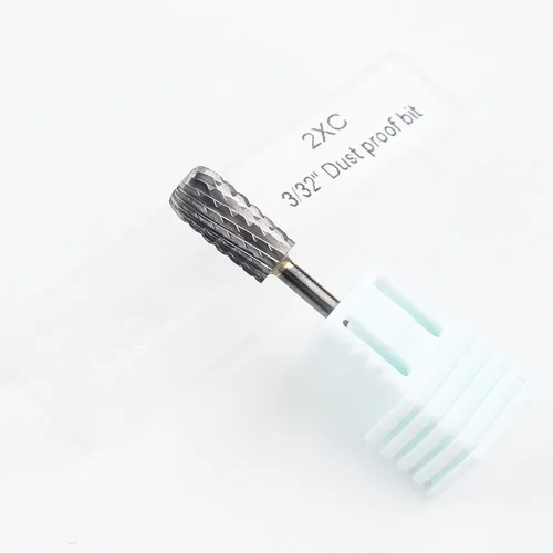 Miniatura 6 de QUNZHAO Brocas de polvo para uñas, de acero tungsteno, eliminación rápida, acrílico o gel duro, vástago de 3/32 pulgadas, para manicura, arte