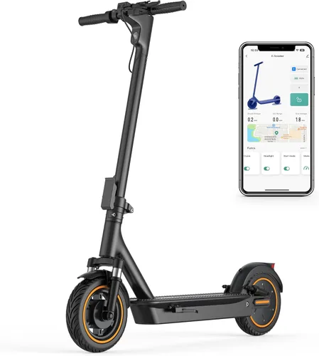 Miniatura 13 de NAVIC Scooter eléctrico, neumáticos de 8.5"/10", velocidad superior de 22/19/16Mph, motor de 500 W/350 W, rango de 49/28/22/16/13 millas, scooter