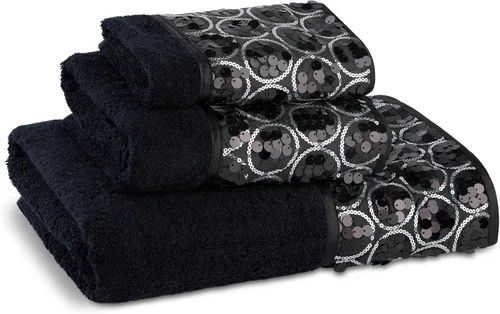 Miniatura 100 de Zahari Home Capri - Juego de toallas de baño de 3 piezas, toalla de baño, toalla de mano y toalla facial, decoración moderna, hermoso diseño único
