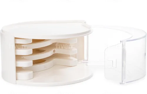 Miniatura 2 de Soporte de disco de cuchilla de corte para procesadores de alimentos Cuisinart DLC-DH (almacena 3 cuchillas de disco de corte)