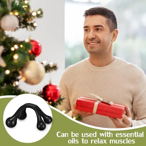 Miniatura 6 de TrelaCo Paquete de 50 herramientas de masaje de cuatro puntos, regalo de Navidad para empleados, regalo de elefante blanco, perillas de masaje de 4