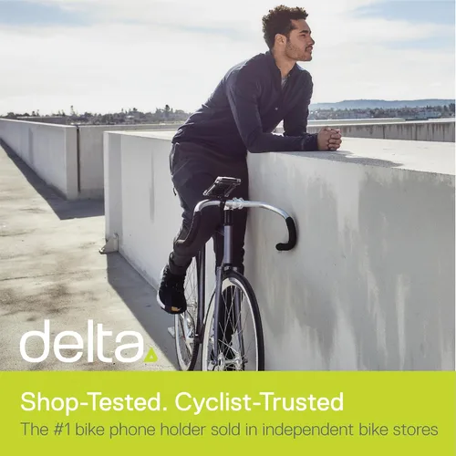 Miniatura 6 de Delta - Soporte de bicicleta para funda de smartphone, iPhone Android Samsung HTC, impermeable
