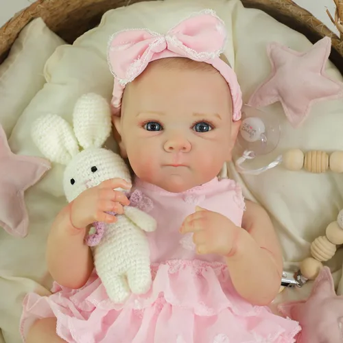 Miniatura 7 de KSBD Muñecas de bebé Reborn – Muñeca de bebé realista de 20 pulgadas, muñecas de bebé de la vida real, muñeca de bebé recién nacida realista