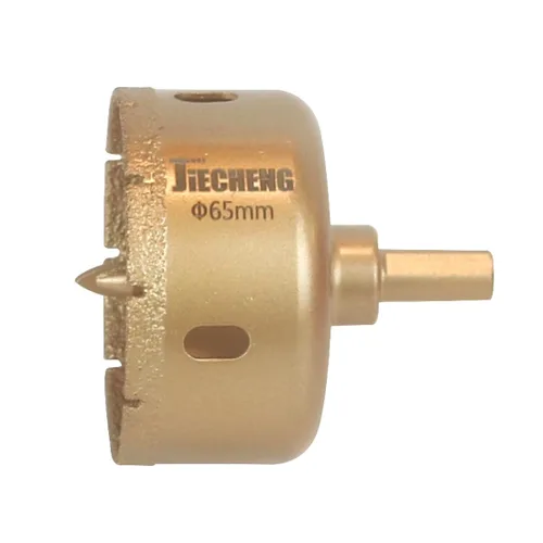 Miniatura 10 de Sierra perforadora de diamante de 4 pulgadas con broca central, broca de núcleo de diamante soldada de 3.937 in para perforación en seco, cerámica
