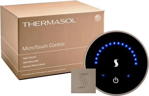 Miniatura 16 de Thermasol Kit de controlador MicroTouch y cabezal de vapor, kit de ducha de vapor compatible con generador de ducha de vapor Thermasol, control