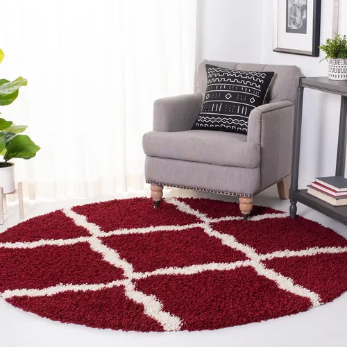 Miniatura 98 de Safavieh - Dallas Shag Collection SGD257A - Alfombra de área con diseño de enrejado de 10 x 14 pies