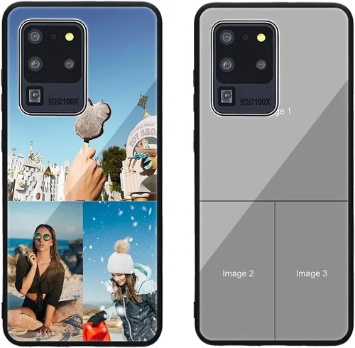 Miniatura 620 de Funda de teléfono personalizada para Samsung Galaxy S22+ / S22 Plus 5G, funda de TPU suave de vidrio templado antiarañazos personalizada con foto