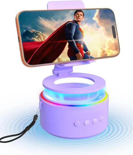 Miniatura 8 de Funistree Regalos para hombres, él, marido, día del padre, soporte para teléfono celular con altavoz Bluetooth inalámbrico, regalos de cumpleaños