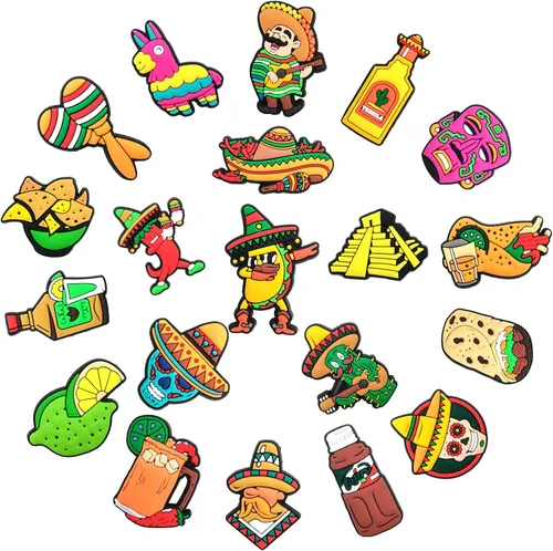 Funny Cartoon Anime Shoe Charms Decoration For Clogs Sandals,PVC Garden Shoe Accessories,Unisex Adults Teens Kids Party Favor