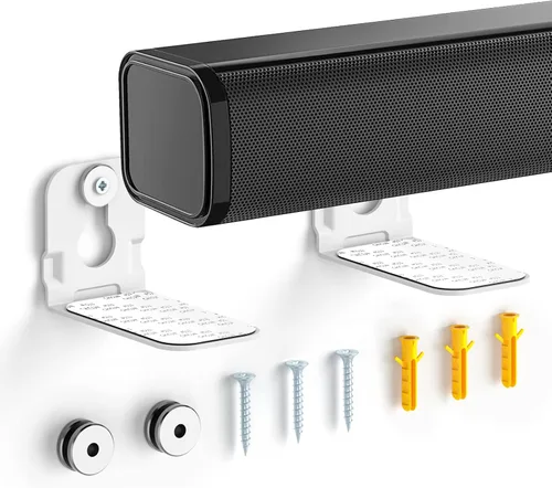 Miniatura 8 de notiela Estante de Montaje para Barra de Sonido para Samsung, Sony, LG, Vizio, Bose, Onn y Más Soporte de Montaje de Pared para Barra de Sonido