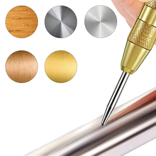 Miniatura 6 de Step Drill Bit 10pcs Step Drill Bit Set 1/4 Inch Hex Shank 5 Flute Countersink Drill Bit Set Automatic Center Punch