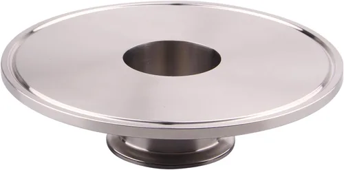 Miniatura 12 de DERNORD Reductor Concéntrico Sanitario Abrazadera Triple Trébol de Acero Inoxidable 304 Tapa de Montaje Sanitaria Reductora