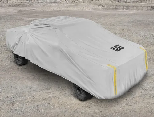 CAT Funda para Camioneta de Reparto, Cubierta para Camiones, Cubierta de Coche Impermeable para Todo Tipo de Clima, Resistente, Cubierta Completa