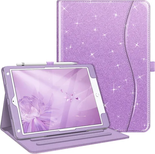 Miniatura 41 de Fintie - Funda para iPad de 9ª / 8ª / 7ª generación (2021/2020/2019) de 10.2 pulgadas - [Protección de esquinas] Funda con soporte de visualización