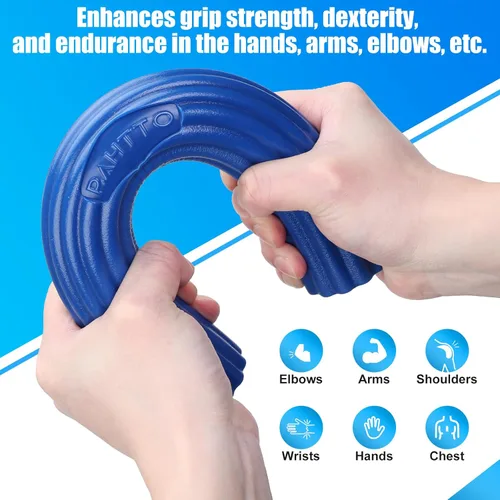 Miniatura 2 de PAHTTO Barra de resistencia flexible para terapia física, barra de torsión de ejercicio de resistencia para codo de tenis, alivio del dolor