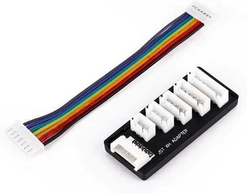 Miniatura 2 de ShareGoo - Paquete de 2 cargadores de equilibrio JST-XH 2S-6S 3S, convertidor de adaptador de placa de expansión para vehículos RC, carga de batería