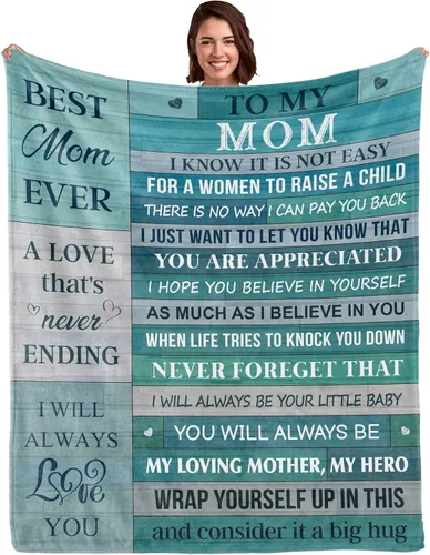 Miniatura 9 de WSYEAR Regalos para novio, regalo de cumpleaños para novio, manta con texto en inglés "I Love You", regalos para él, aniversario, Navidad, Día